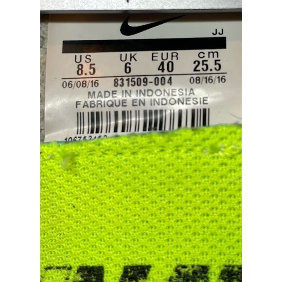 Nike FREE RN Running Rare Mint Green Comfort Shoes Womens 8.5 Fast Shipping - Picture 6 of 8